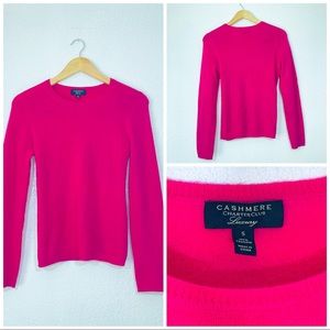CASHMERE Charter Club Hot Pink Sweater
